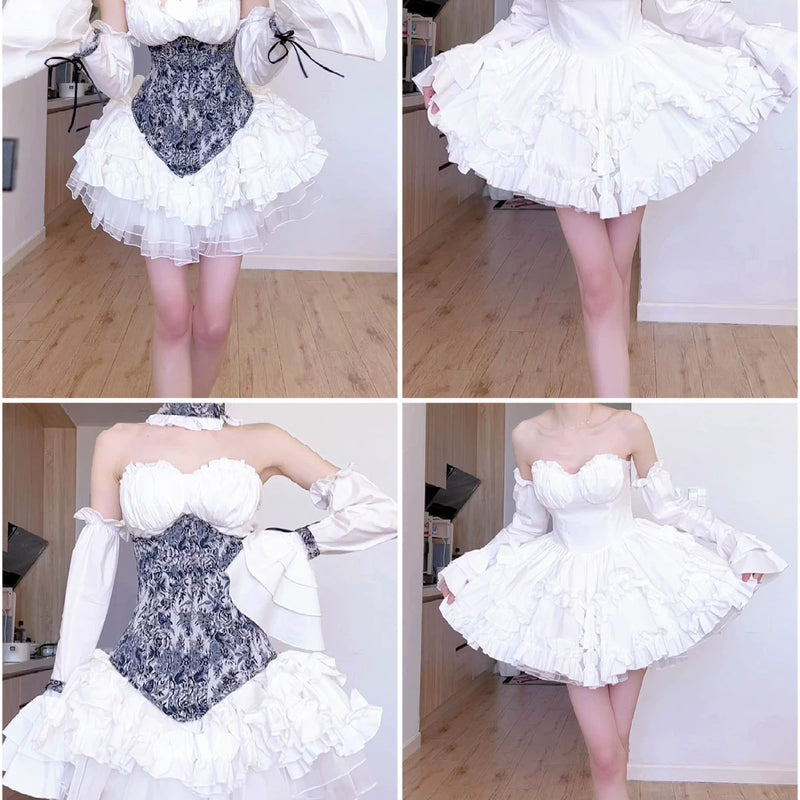 High-definition caviar color·rococo laurel poem with steel bones