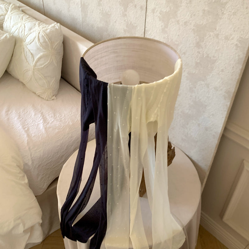 Fashion polka dot black silk anti-hook silk arbitrary cut 0d thin love pantyhose sexy pure desire white silk love