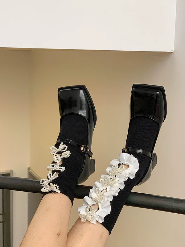 Fashion original niche design super cute lace short boat socks women's ultra-thin invisible socks bottoming socks
