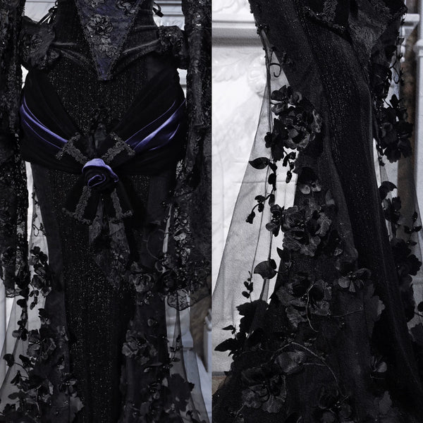 Gorgeous Embroidered Fishtail Dress Dress Long Dress Christmas Dress Skirt