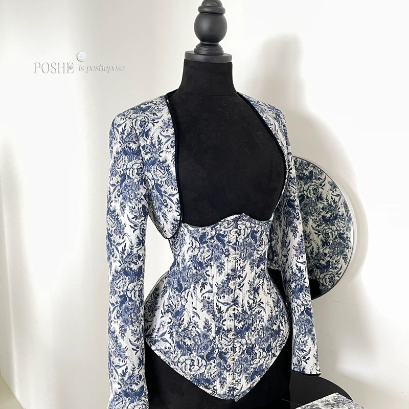 High-definition caviar color·rococo laurel poem with steel bones