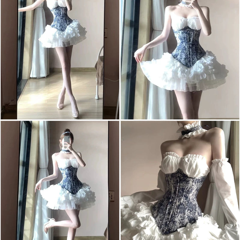 High-definition caviar color·rococo laurel poem with steel bones