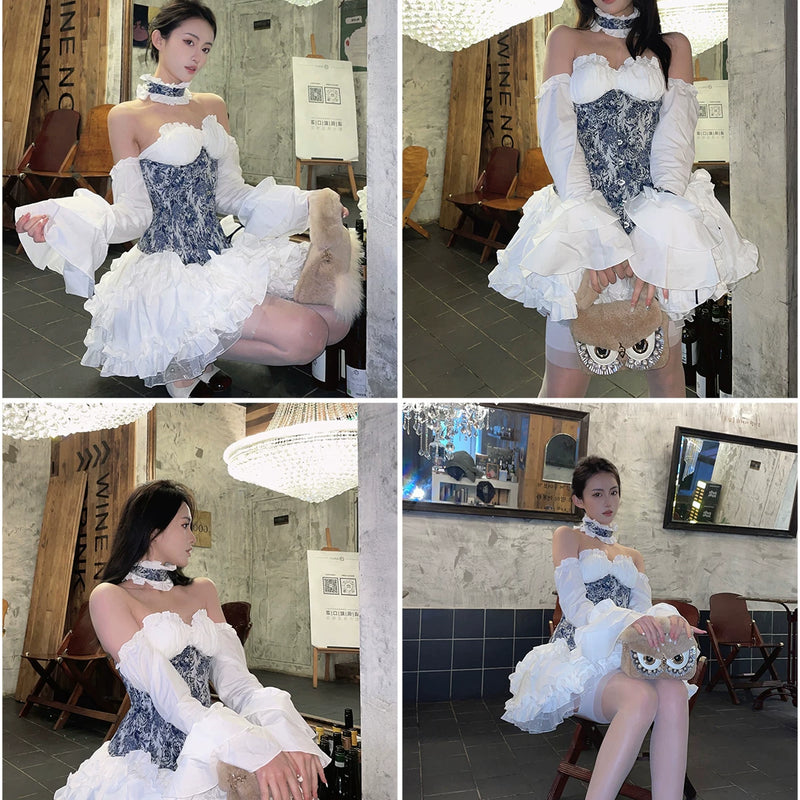 High-definition caviar color·rococo laurel poem with steel bones