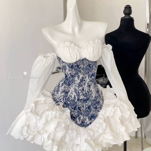 High-definition caviar color·rococo laurel poem with steel bones