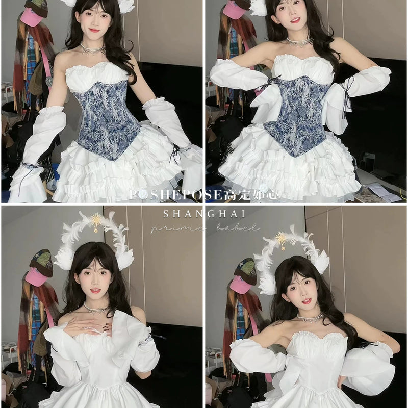 High-definition caviar color·rococo laurel poem with steel bones