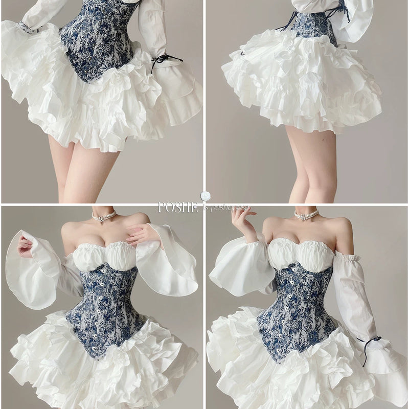 High-definition caviar color·rococo laurel poem with steel bones