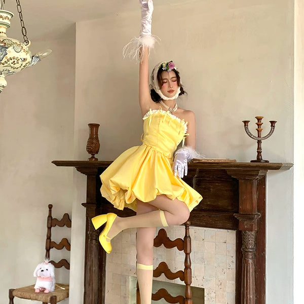 Fashion niche Ju Jingyi same gloves birthday photo bride wedding dress photo accessories hand sleeves