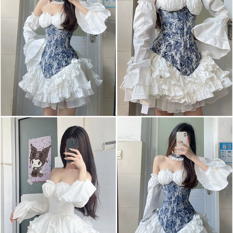 High-definition caviar color·rococo laurel poem with steel bones