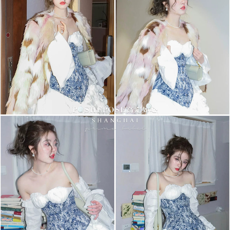 High-definition caviar color·rococo laurel poem with steel bones