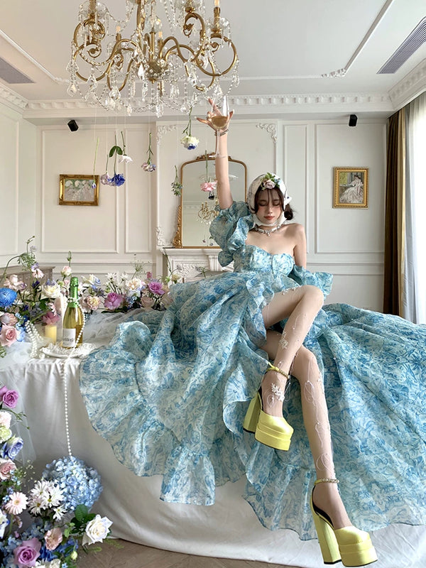 Fashion niche tassel three-dimensional sweet lace pearl handmade socks one-piece socks white bridal wire stockings