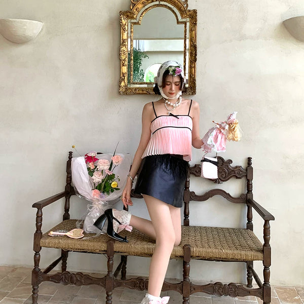 Fashion niche Lolita Princess Lolita Bow Vintage Lace Fairy Socks Glass Silk Short Socks