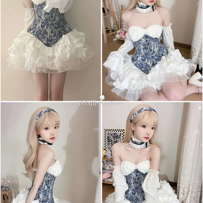 High-definition caviar color·rococo laurel poem with steel bones