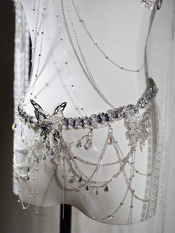 Electronic music festival european and american dj nightclub bar disco performance ds performance angel photo feather suit