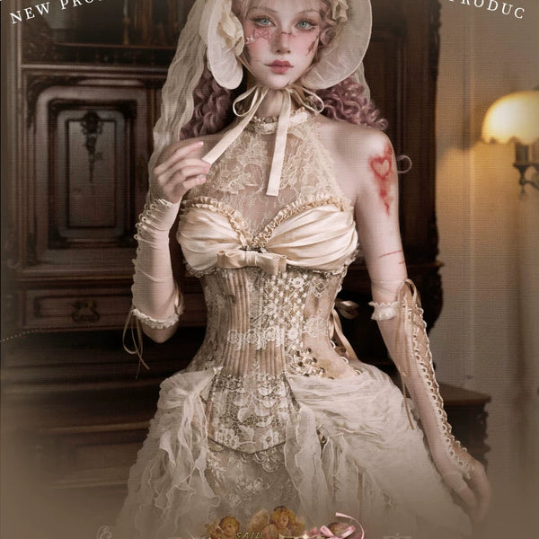 Vintage fishbone bra slim tunic christmas court vest