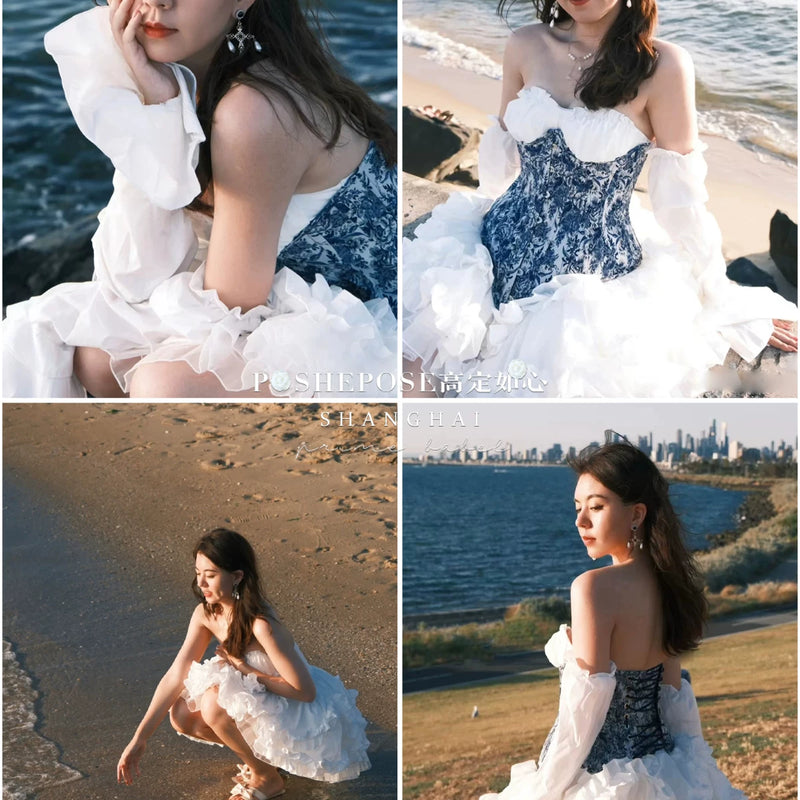 High-definition caviar color·rococo laurel poem with steel bones