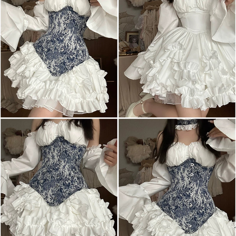 High-definition caviar color·rococo laurel poem with steel bones