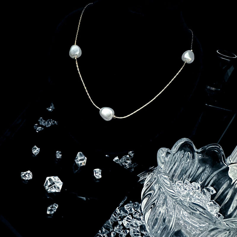 Tassel Gypsy Light Luxury Niche Pearl Necklace 2025 Necklace Clavicle New Temperament Design Advanced
