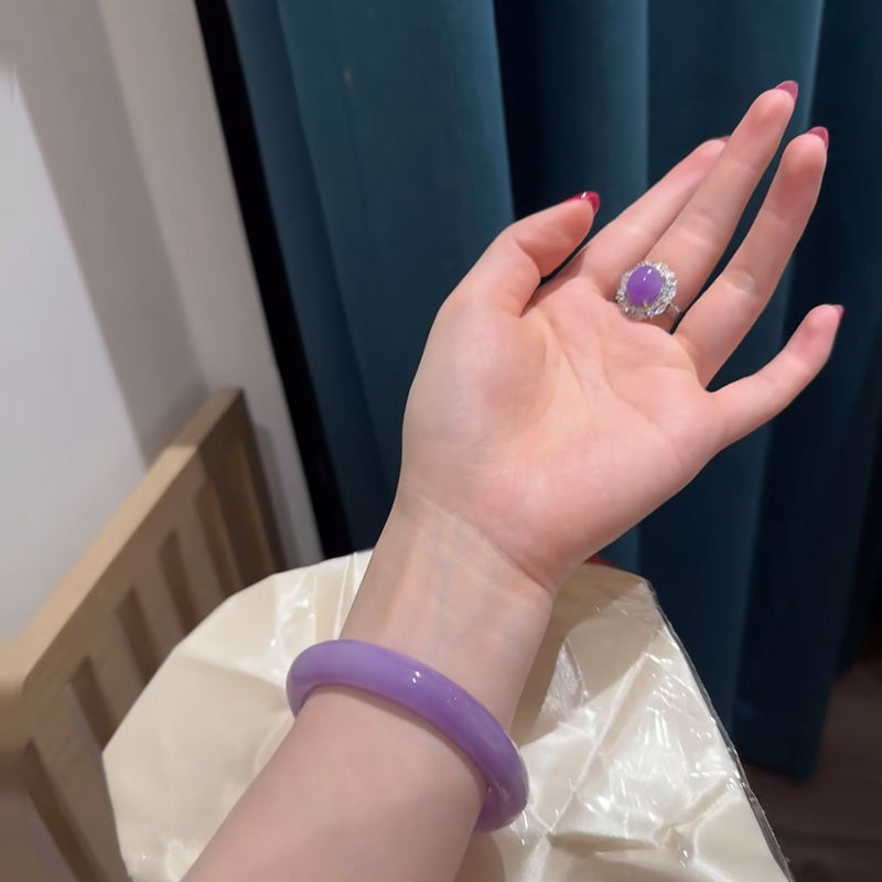 Vintage Style Purple Violet Bracelet