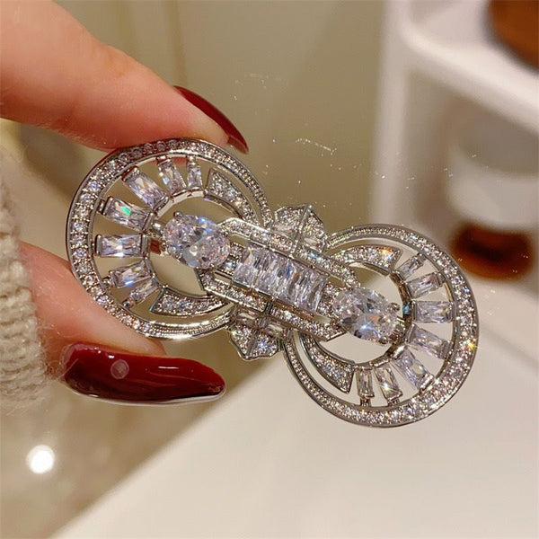 Exquisite classical brooch corsage blazer pin