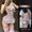 4379Pink【Skirt+Underpants+Leg Ring*2】